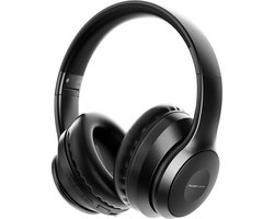 PowerLocus P6 draadloze Over-Ear Koptelefoon Inklapbaar - Bluetooth Hoofdtelefoon - Met microfoon - Zwart