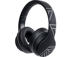 PowerLocus P6 Draadloze Over-Ear Koptelefoon Inklapbaar - Bluetooth Hoofdtelefoon - Met microfoon - Zwart/Zilver