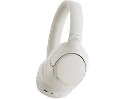 QCY H3 (Wit) - Draadloze Noise Cancelling koptelefoon - 60u Speeltijd, Lichtgewicht, met Microfoon, Diepe Bas voor Thuis, kantoor, Gaming, Smartphone, PC, enz.