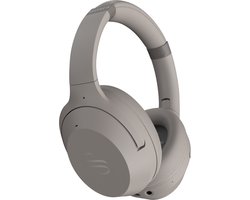 Selencia Urban Play Wireless Bluetooth Headphones - Draadloze koptelefoon Over-Ear - met Active Noise Cancelling - Cosy Grey