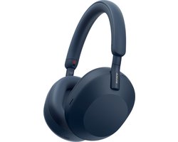 Sony WH-1000XM5 – Draadloze koptelefoon met Noise Cancelling - Blauw