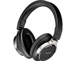 Swissten Jumbo - Draadloze Bluetooth Over-ear koptelefoon met Noise Cancelling - Zwart