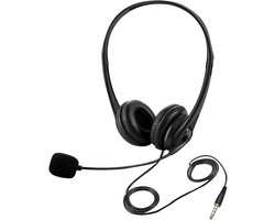 WiseGoods Premium 3.5mm Headset Met Microfoon Voor Laptop - Kantoor Headsets - Headphones - Koptelefoons - Bellen Contact Center