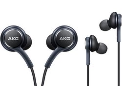 AKG In-Ear Stereo Headset - Black - Volume Control - AKG oortjes