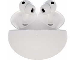 Audrax Studio - Volledig Draadloze Oordopjes | Bluetooth | Oortjes Draadloos | In-Ear | Earpods | Geschikt voor Apple & Android | Geavanceerde Active Noise Cancelling | Transparency Mode | 3 Luistermodi | Zuivere bas | Ergonomisch | Wit