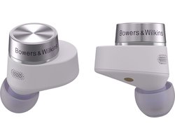 Bowers & Wilkins PI5 S2 Bluetooth oordopjes met Noise Cancelling, Meeslepend geluid en Draadloos opladen - Spring Lilac