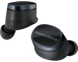 Bowers & Wilkins Pi8 Bluetooth Oordopjes met Noise Cancelling, Kristalhelder geluid, 6.5 + 13.5 uur batterijduur, Anthracite Black