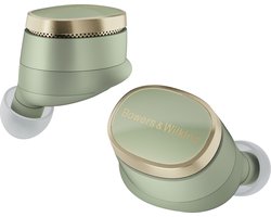 Bowers & Wilkins Pi8 Bluetooth Oordopjes met Noise Cancelling, Kristalhelder geluid, 6.5 + 13.5 uur batterijduur, Jade Green