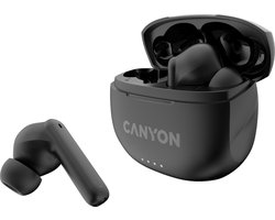 Canyon TWS-8 Bluetooth Headset - Earbuds/BT 5.3 - ENC - Zwart