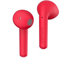 Defunc True Lite Earbuds - Draadloze oordopjes - Bluetooth draadloze oortjes - Met ENC noise cancelling functie - Red