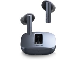 EarFun Air Pro SV - Draadloze oordopjes - Hybrid active noise cancelling tot 40dB - Voice assistant - IPX5 - Bluetooth 5.2