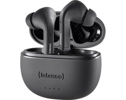 (Intenso) Buds T300A True Wireless (TWS) Bluetooth in-ear headphones met actieve ruisonderdrukking (ANC) - zwart (3720300)