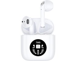 JAP Sounds AP80 - Draadloze oordopjes met oplaadcase - 24/u Luistertijd - Bluetooth - Earbuds wireless - Sport oortjes - Geschikt voor apple, iphone, android, samsung etc.