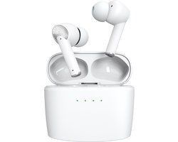 JAP Sounds EB08 - Draadloze oordopjes met oplaadcase - Noise cancelling - 24/u Luistertijd - Bluetooth - Earbuds wireless - Sport oortjes - Geschikt voor apple, iphone, android, samsung etc.