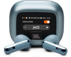 JBL Live Flex 3 - Volledig Draadloze Oordopjes - Blauw