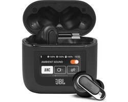 JBL TOUR Pro 2 - Volledig Draadloze Oordopjes met Noise Cancelling - Zwart