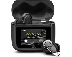 JBL Tour Pro 3 - Volledig draadloze noise-cancelling oordopjes met Smart Charging Case - Black