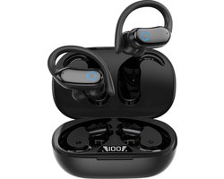 Oordopjes draadloos-oordopjes met Oplaadcase- Bluetooth 5.3 Sport Oordopjes - IPX7 Diep Waterdicht- touch bediening -met Noise Cancelling-stereo-20 uur batterijduur