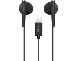 Oordopjes met draad Model TC3214 - Stereo earbuds - Lightning Bluetooth Oordopjes met Lightning Connector (Zwart)