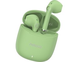 Phreeze Draadloze Oordopjes - Bluetooth Oordoppen - True Wireless EarBuds - Draadloos - 2e Generatie - Groen