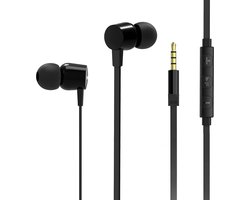 Phreeze Oortjes met Draad en Microfoon - 3,5 mm Audio Jack - Met S, M, XL Oordopjes