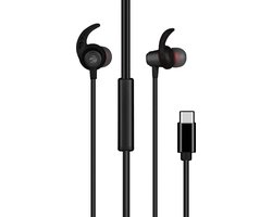 Phreeze USB C Oortjes voor Samsung - Sport Headset Oordopjes met USB-C Aansluiting - Oortjes met Draad - Geschikt voor S23, S22, S21, S20 Plus Ultra, A53, A52