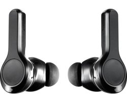 Renkforce RF-NCE-500 In Ear oordopjes Bluetooth Zwart Noise Cancelling Headset, Volumeregeling