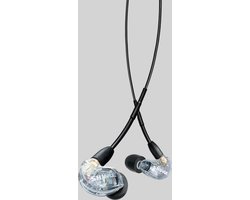 Shure SE215 Headset oorhaak, In-ear Transparant