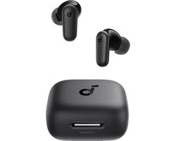 soundcore by Anker P30i Draadloze Oordopjes Zwart - Earbuds - Active Noise Cancelling, Multipoint Connection, 45 uur accuduur, Bluetooth 5.4, IP54 spatwaterbestendig, Telefoonhouder