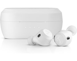 Teufel REAL BLUE TWS 3 - Draadloze oortjes met hybride Active Noise Cancelling - Bluetooth 5.3 met AAC - Spatwaterbescherming IPX4 - Oplaadcase - pure white