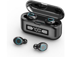 TWS - Draadloze oortjes / in-ear oordopjes - Bluetooth Draadloze buds - Luxe indicator - Zwart