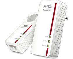 AVM FRITZ! 1260E/1220E- Powerline adapter set - WLAN - 1200 Mbps - Wit