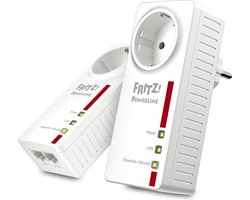 AVM FRITZ!Powerline 1220 - Powerline-adapter - Zonder WiFi - 1200 Mbps - 2-Pack