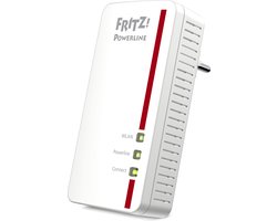 AVM FRITZ!Powerline 1260 - Powerline-adapter - Gigabit - WiFi 5 - 400 + 866 Mbps - 1-Pack