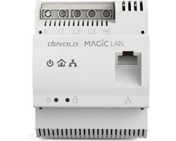 devolo Magic 2 LAN DINrail - Powerline adapter - 2400 Mbit/s -1-pack / Wit