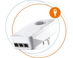 devolo Magic 2 LAN triple – Powerline zonder WiFi – 3 Gigabit LAN-poorten – BE