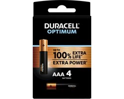 Duracell Optimum Wegwerpbatterij AAA Alkaline