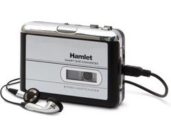 Hamlet XDVDMAG cassettespeler/-recorder 1 deck(s) Zwart, Zilver