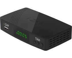 i-ZAP T366 TV set-top box Kabel HD Zwart