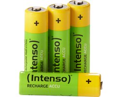 Intenso HR6 NiMH Energy Eco 2100mAh 4er Blister - Mignon (AA) - 2.100 mAh Oplaadbare batterij Nikkel-Metaalhydride (NiMH)