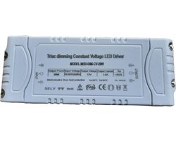 LED Dimbare driver-voeding 12volt-20w