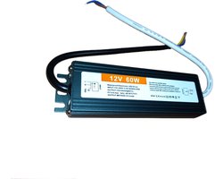 LED driver-voeding 12 Volt - 60w waterproof IP67