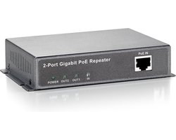 LevelOne POR-0122 2-Port Gigabit PoE Repeater