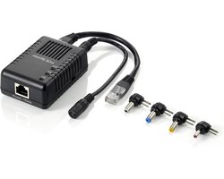 LevelOne POS-1002 5-12V DC PoE Splitter