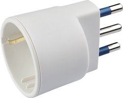 Poly Pool PP0432 Type L (IT) Type L (IT) Wit netstekker adapter