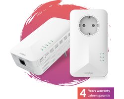 STRONG - Kit Powerline Wifi 1000 Kit - 1000 Mbps/Wifi 1200 Mbps - Compatible all Box/Routeur - Port Gigabit + filter socket - Easy Set up - High Speed Internet