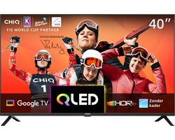 CHiQ L40QH7G - Smart TV 40 Inch - QLED Google TV - Full HD 1080P - WiFi