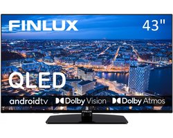 Finlux TV / 4K Ultra HD QLED / ANDROID SMART TV / 43INCH (110CM)