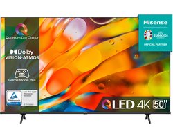 Hisense 50E7KQ, 127 cm (50") - 3840 x 2160 Pixels - QLED - Smart TV - Wifi - Zwart