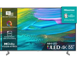 Hisense 55U6KQ - 55 inch QLED - SMART - 4k - 2023